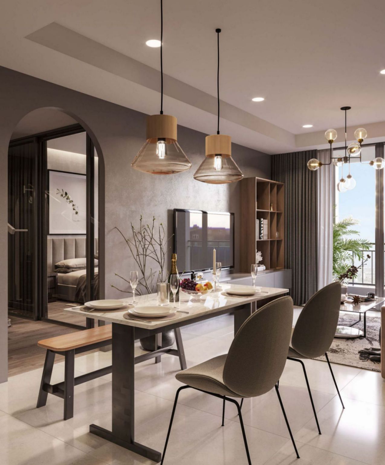 ẤM ÁP VỚI CĂN HỘ BOTANICA 1 PHÒNG NGỦ